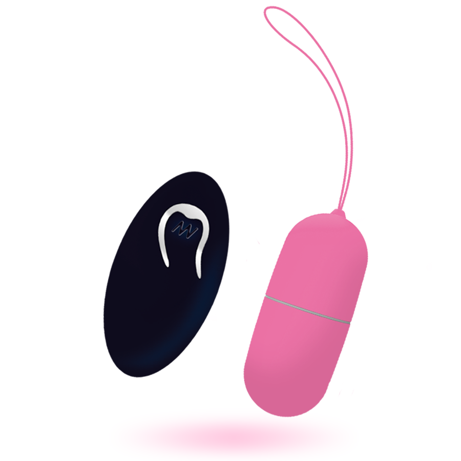 Flippy i Vibrating Egg with Remote Control Pink