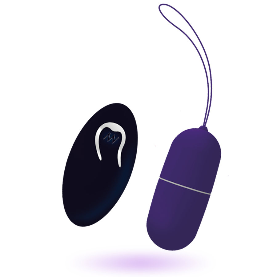 Flippy i Vibrating Egg with Remote Control Purple