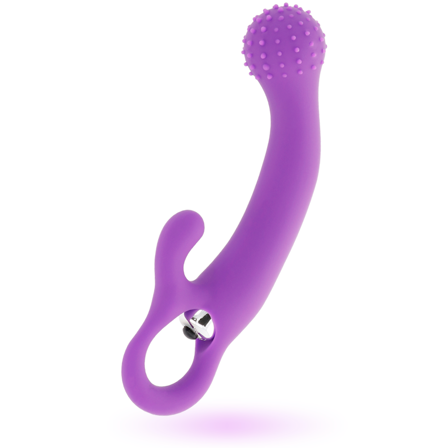 Vibrating silicone naila lilac