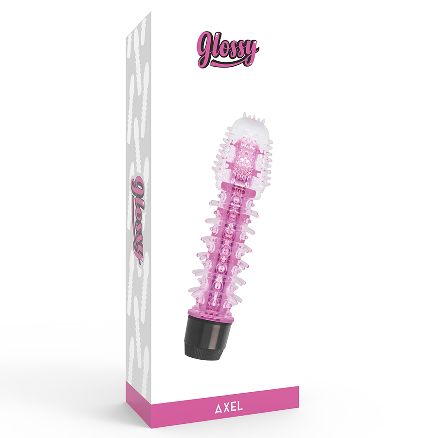GLOSSY - PINK AXEL VIBRATOR