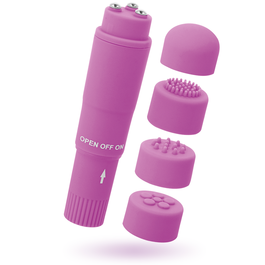 GLOSSY - KURT PURPLE POCKET MASSAGER