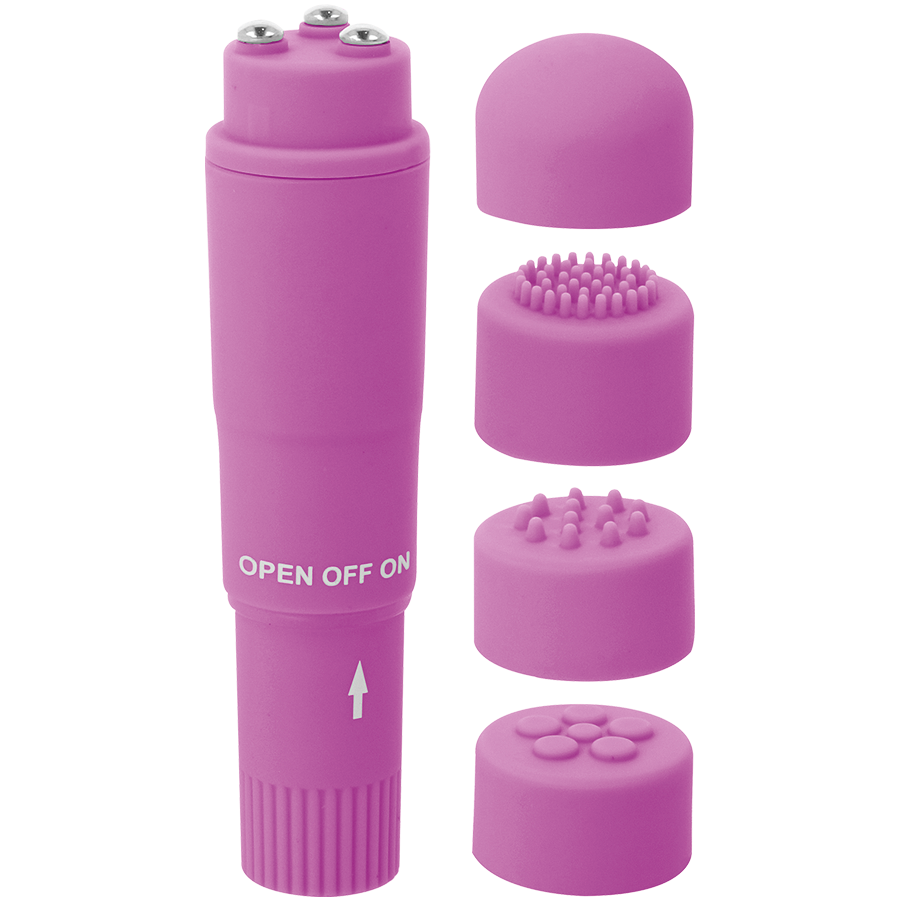 GLOSSY - KURT PURPLE POCKET MASSAGER