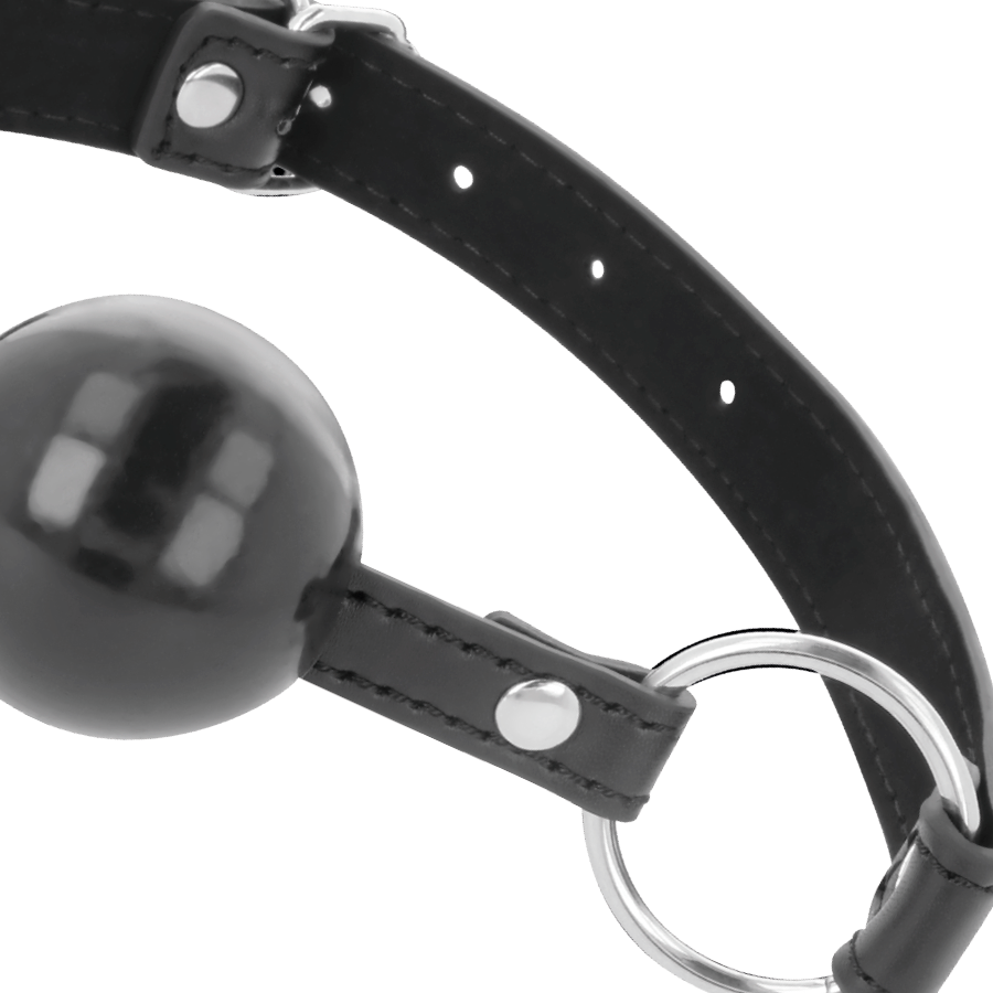 Black ball gag