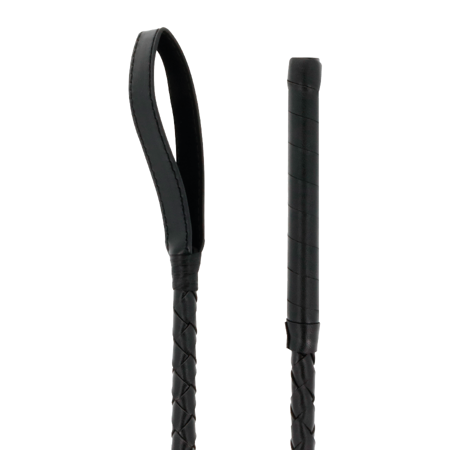 Black BDSM Fetish Whip 70cm