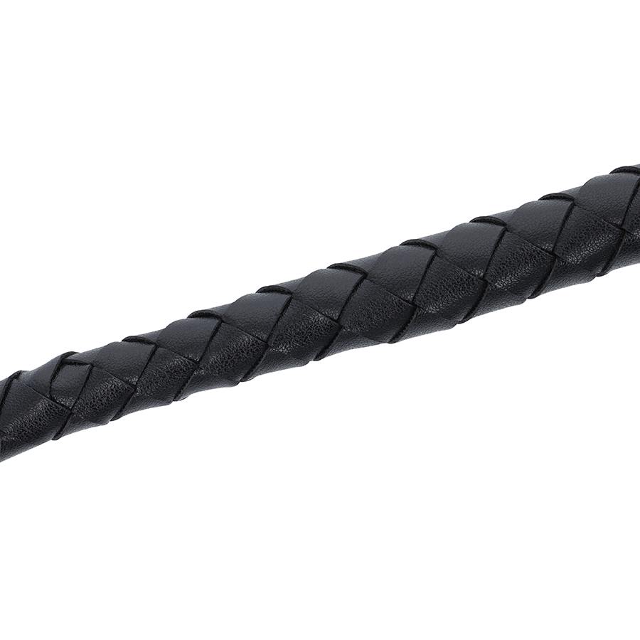 Black bondage whip 210cm
