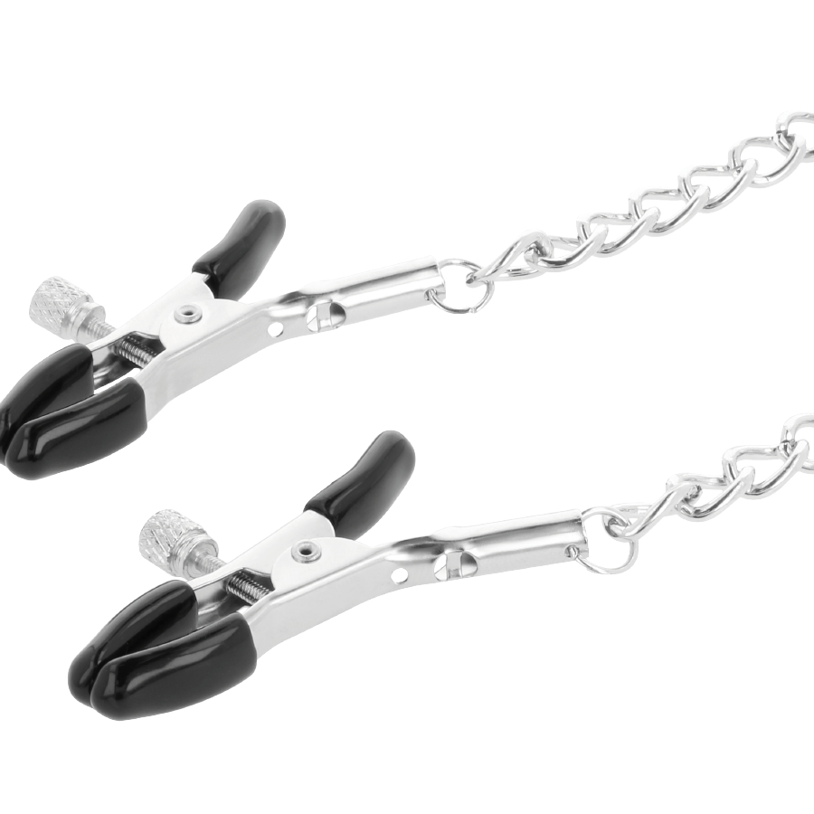 Adjustable metal telescopic clips