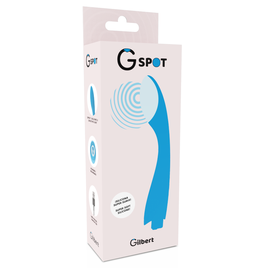 Gylbert turquoise blue g-spot vibrator