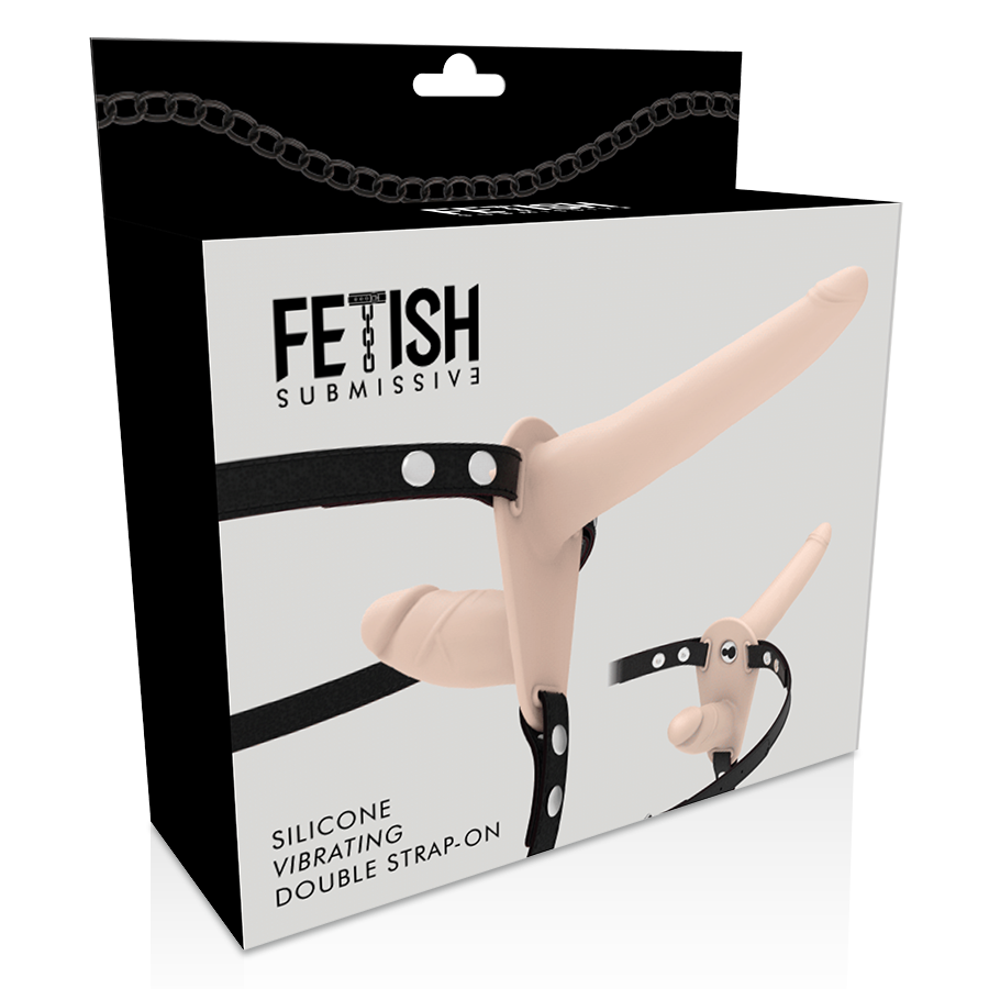 Flesh Up Double Penetration Vibrator