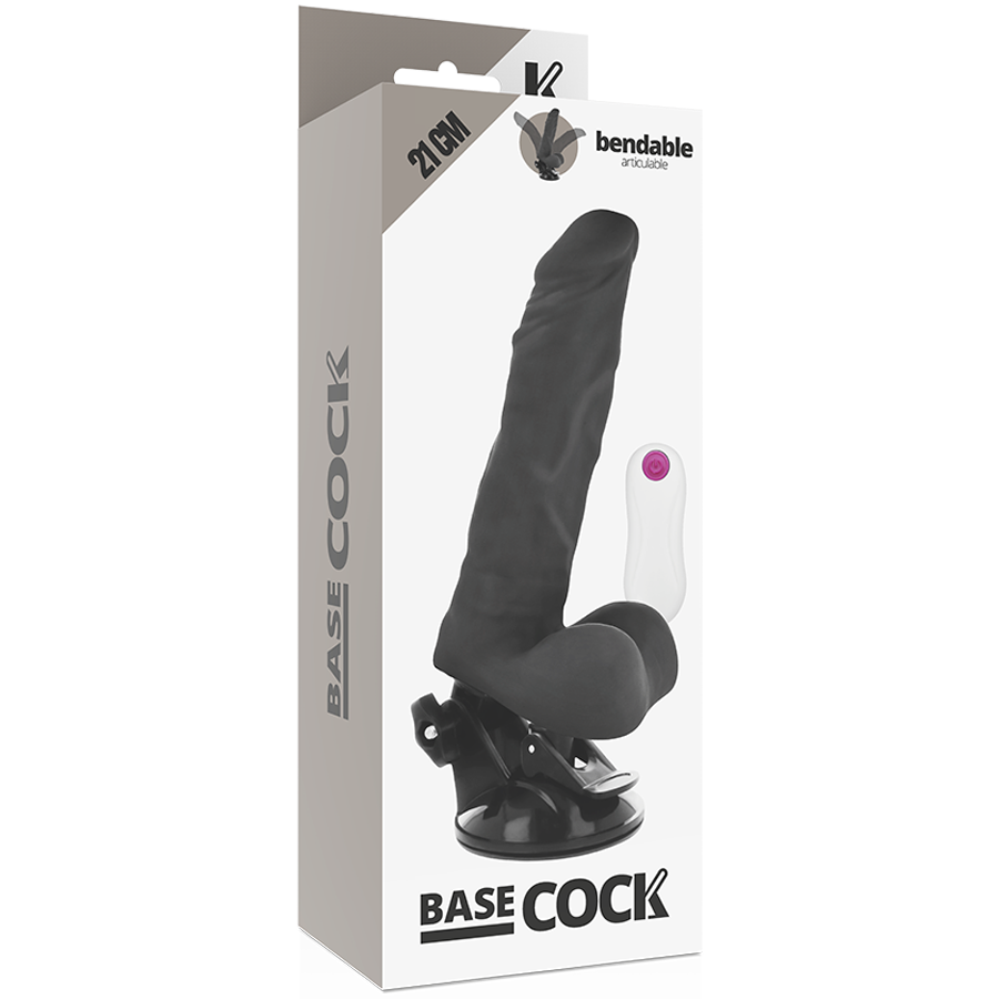 Natural articulated remote control vibrator 21 cm -o- 5 cm