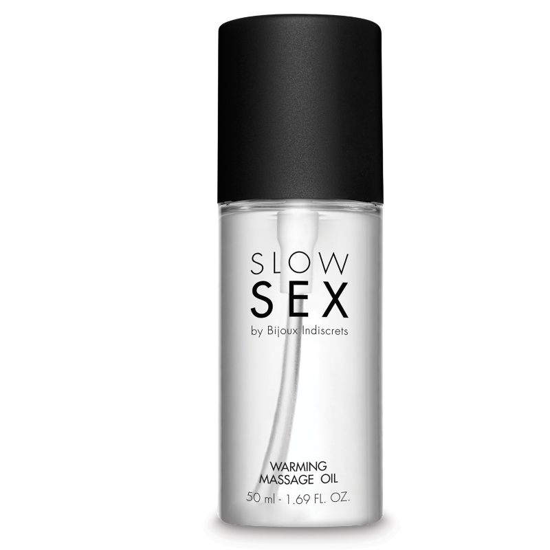 Slow heat effect sex massage oil 50 ml