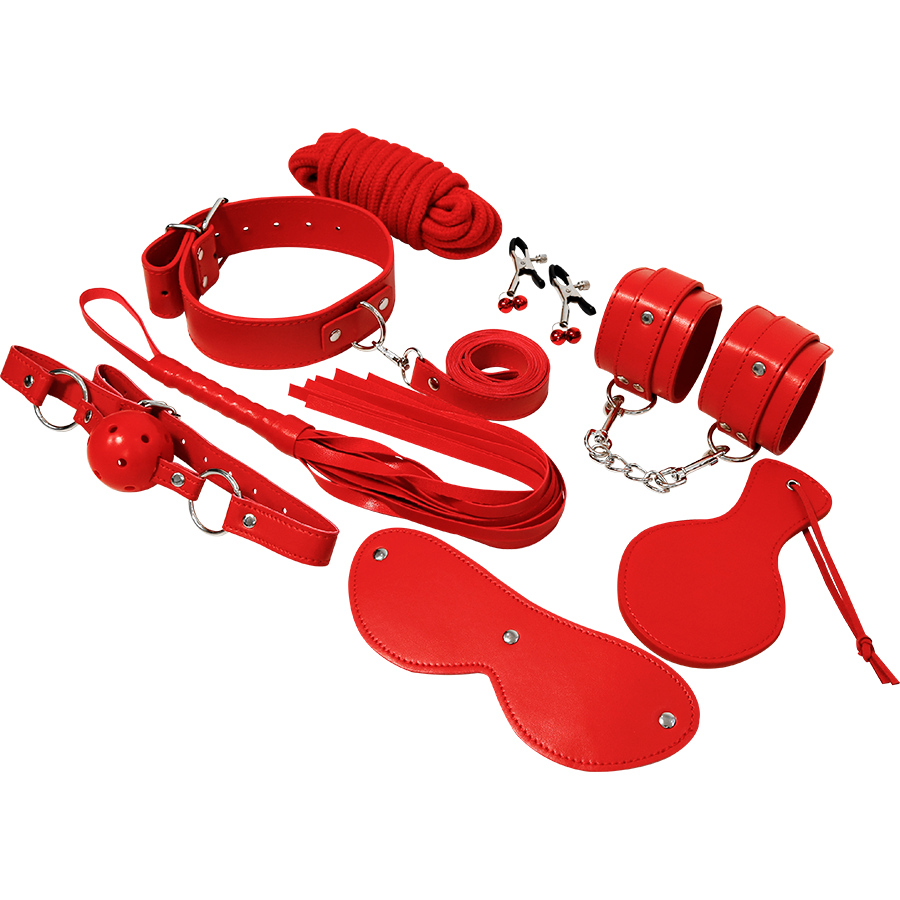 Red Series BDSM Fetish Kit