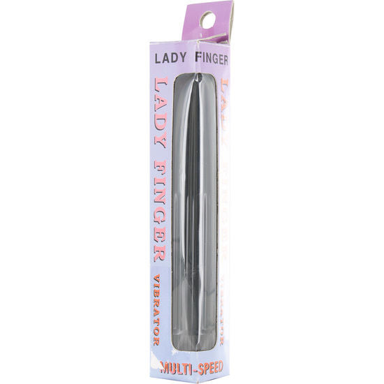 Ladyfinger black mini vibrator