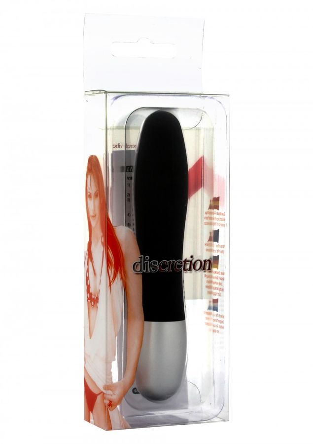 SEVEN CREATIONS - DISCREET BLACK VIBRATOR