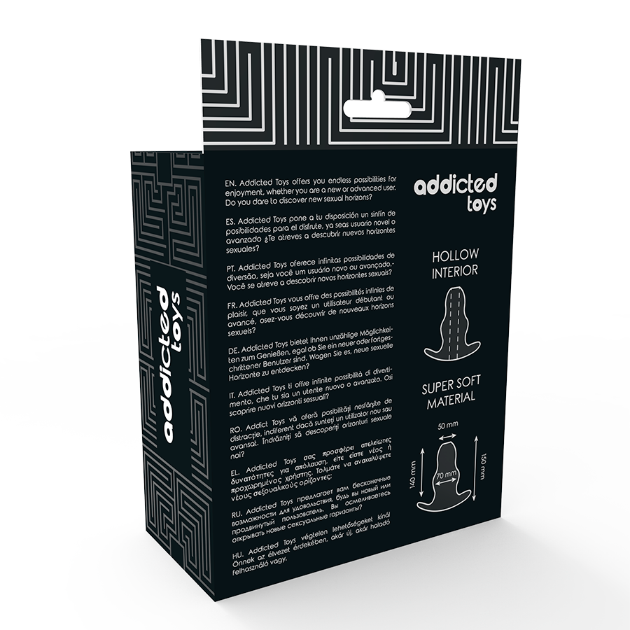 Large anal dilator 15 cm - transparent