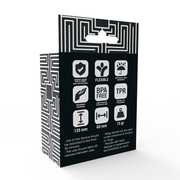 Transparent penis ring set