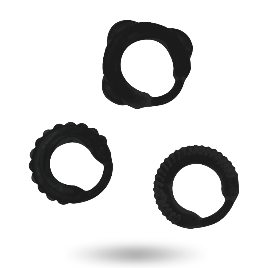 Black C-ring set