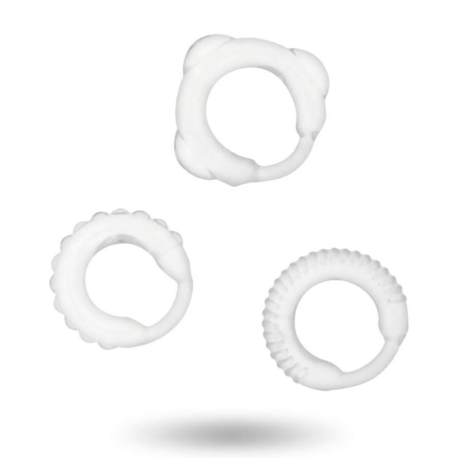Clear C-ring set