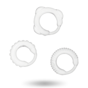 Clear C-ring set