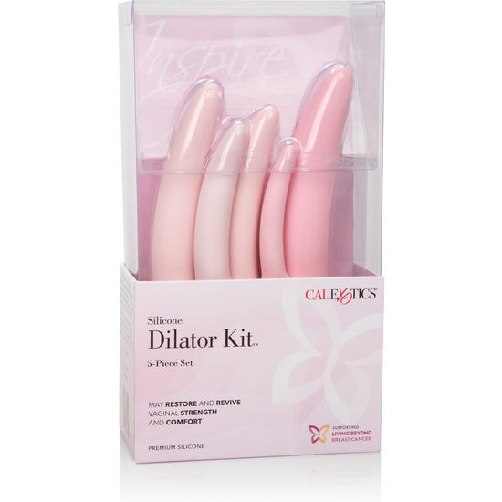 CALEXOTICS - INSPIRE SILICONE DILATOR SET OF 5 PIECES