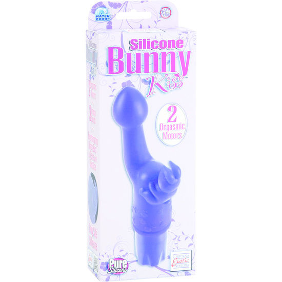 CALEXOTICS - KISS SILICONE RABBIT KISS PURPLE