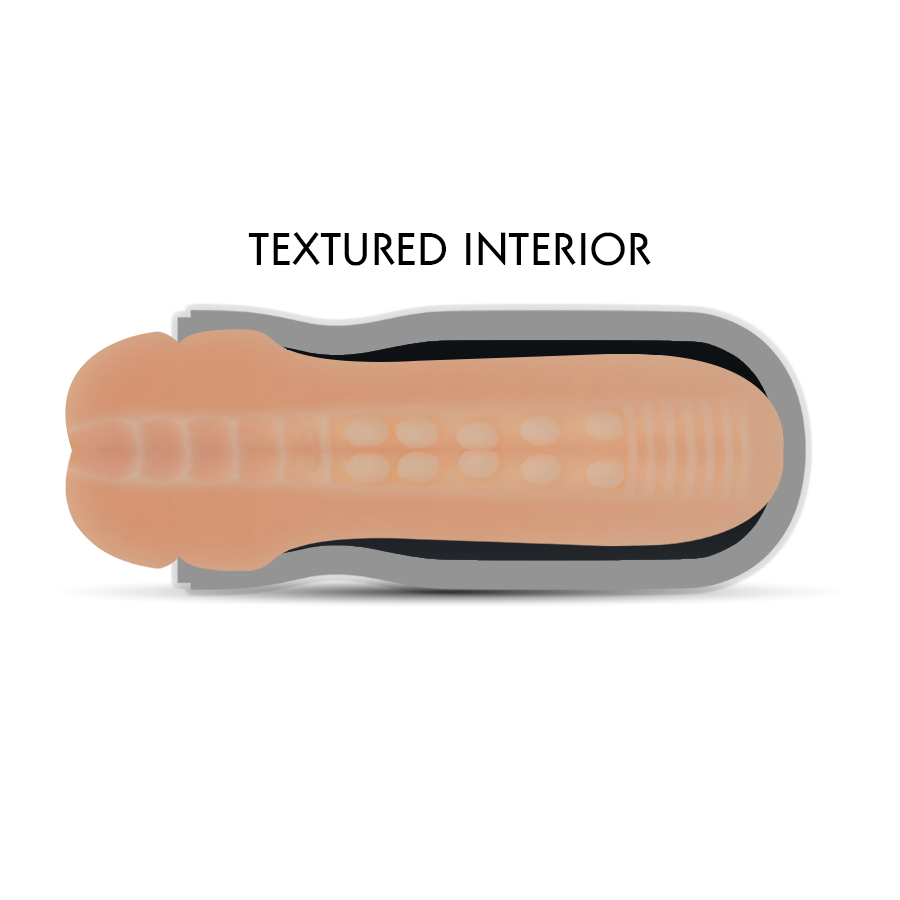 Powerful mouth masturbator