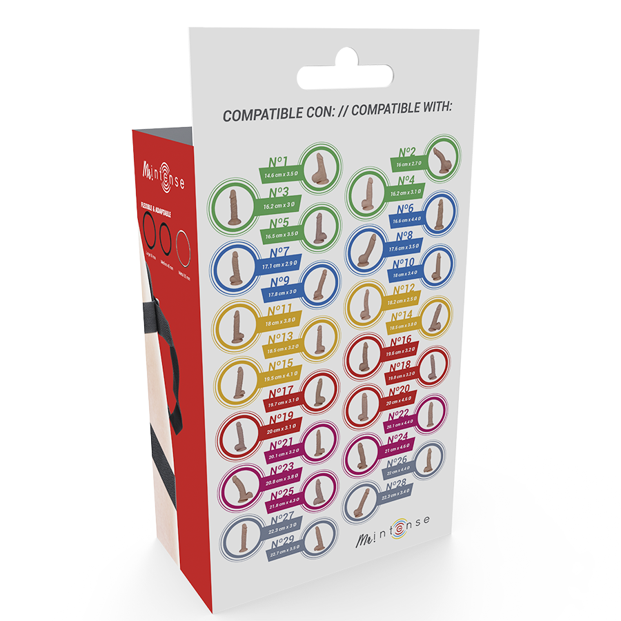 Harness universal strap on