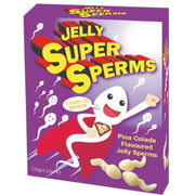Jelly super sperm gummies sperm shape 120 gr