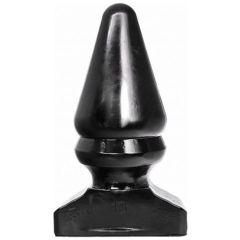 Plug Anal XXL Conique 28,5 cm Étanche - All Black