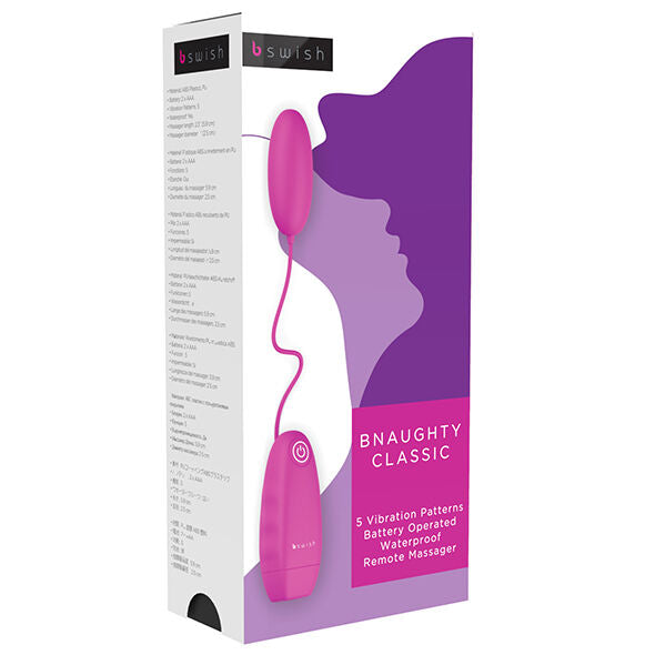 Bnaughty classic bullet vibrator cherry