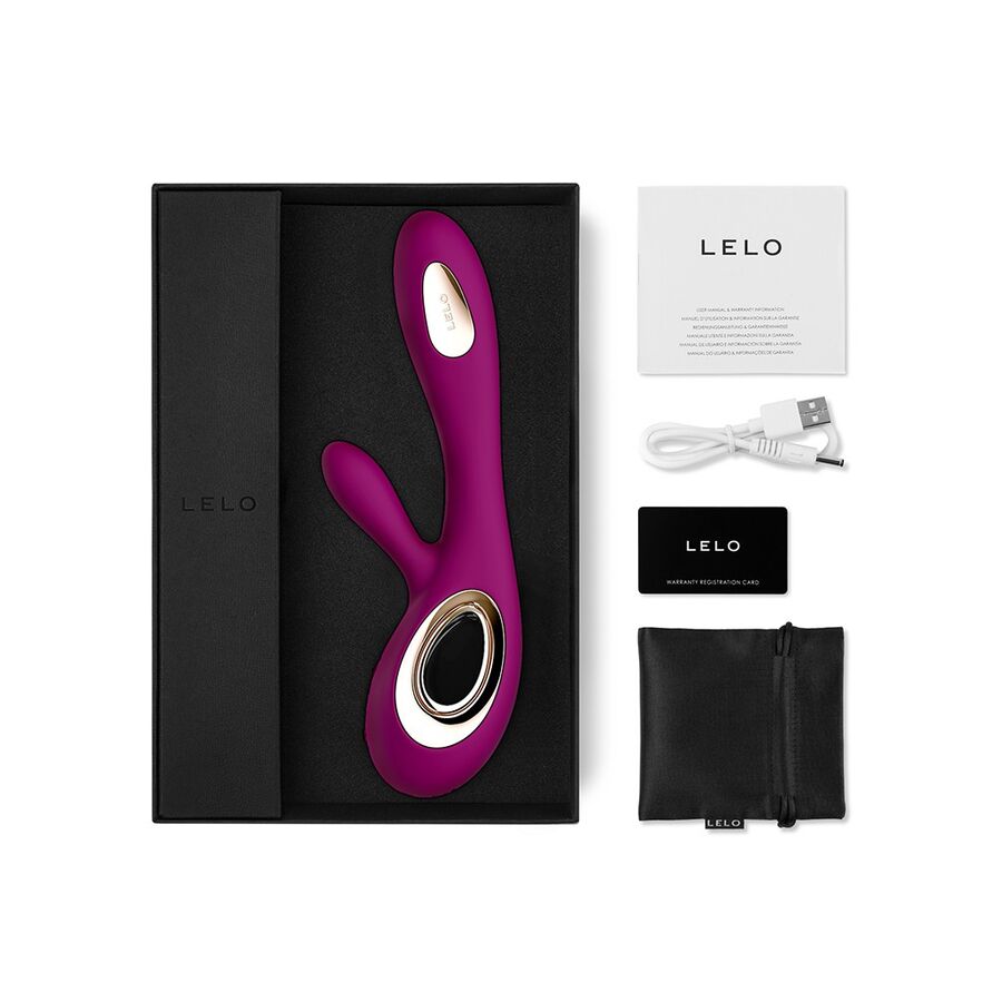 Soraya Wave Deep Pink Rabbit Vibrator