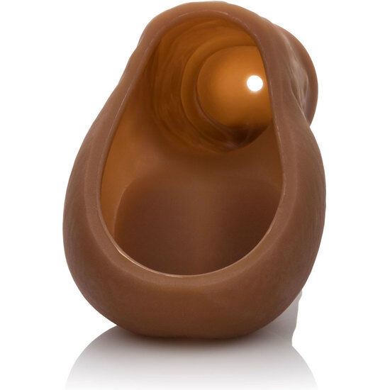 Brown pee packer holder