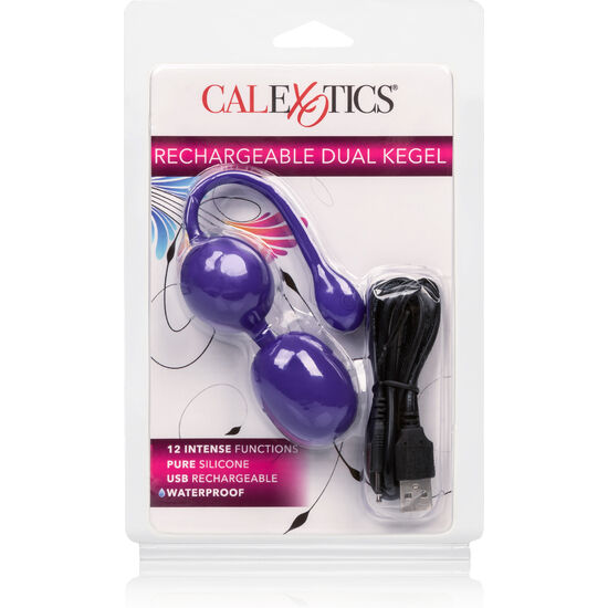 Rechargeable dual kegel purple