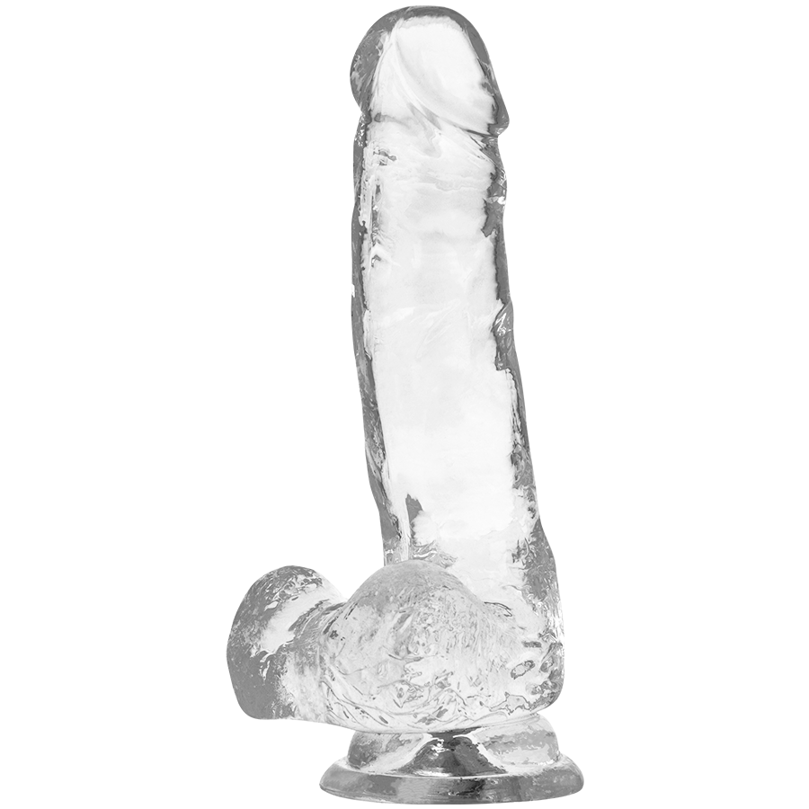 Gode Réaliste Bite Transparente Ventouse Veiné 4 Tailles - X Ray