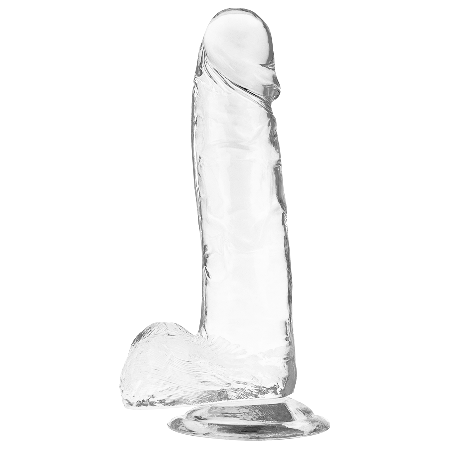 Gode Réaliste Bite Transparente Ventouse Veiné 4 Tailles - X Ray