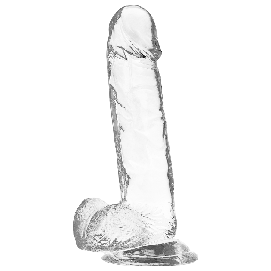 Gode Réaliste Bite Transparente Ventouse Veiné 4 Tailles - X Ray