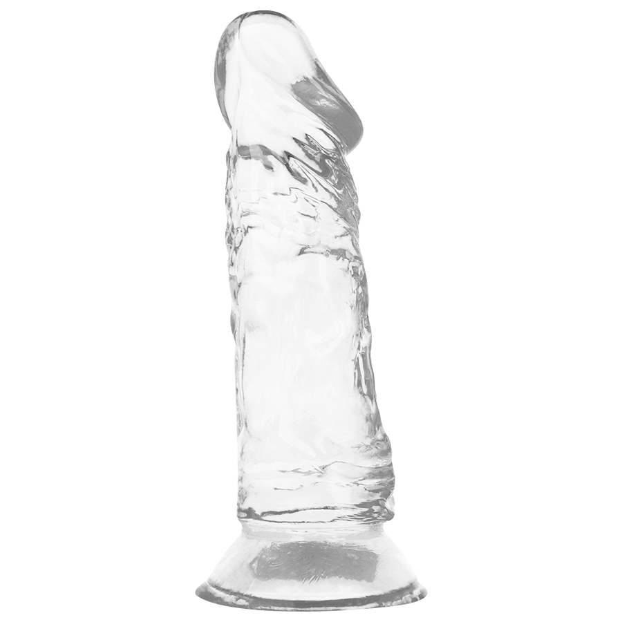 Gode Réaliste Transparent Clear Ventouse 16,5 cm - X Ray