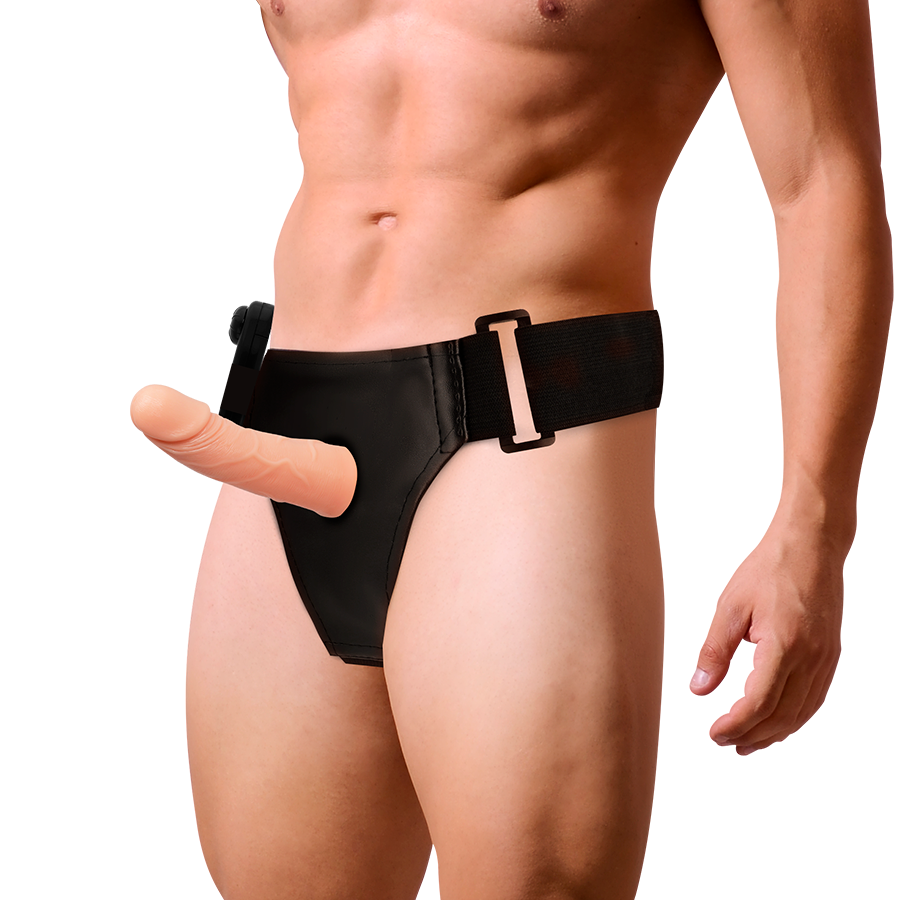 Harness Attraction - Hollow Frames with Vibrator 15 cm -0- 5 cm