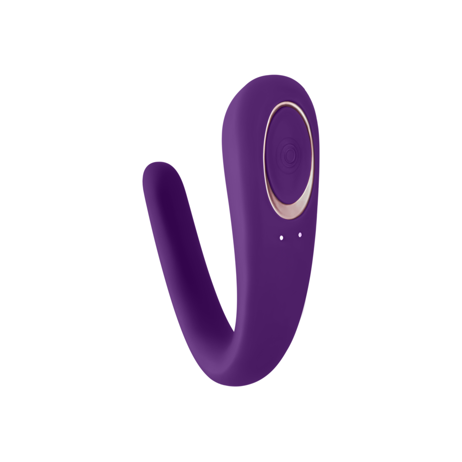 Partner toy vibrator stimulating both partners