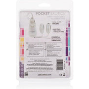 Silver Duo Vibrating Bullets