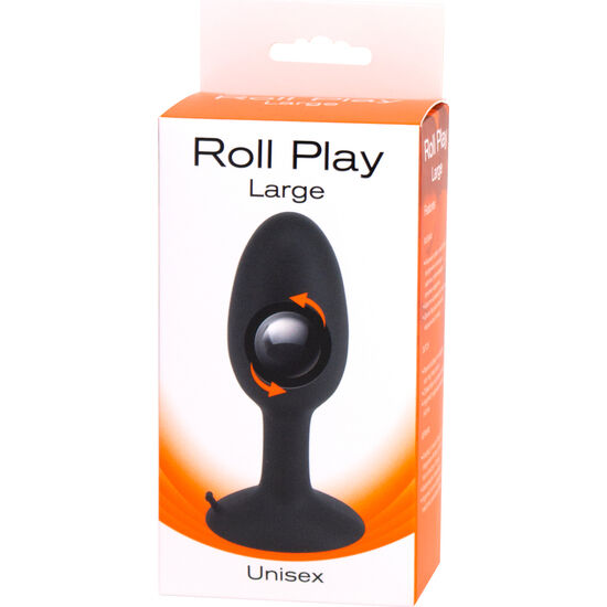 Roll play silicone plug large