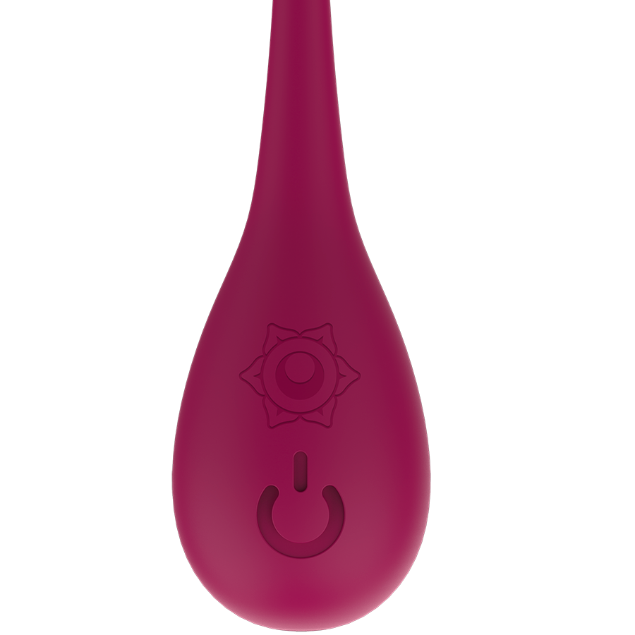 RITHUAL - RECHARGEABLE VIBRATING KEGEL BALLS NISHA ORCHID