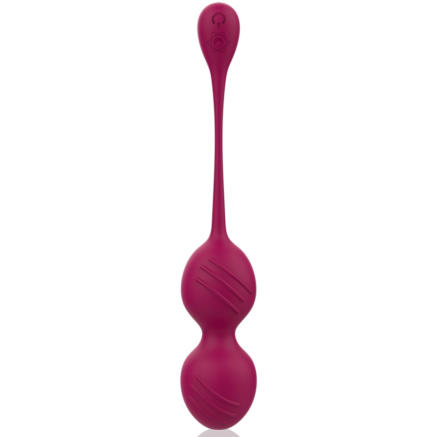 RITHUAL - RECHARGEABLE VIBRATING KEGEL BALLS NISHA ORCHID