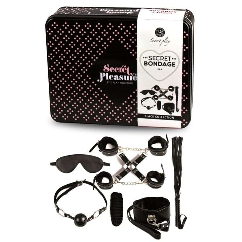 BDSM set 8 pcs black