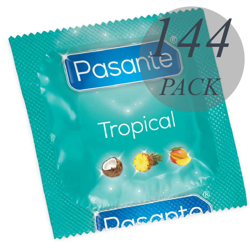 Tropical Flavor Condoms 144 Units
