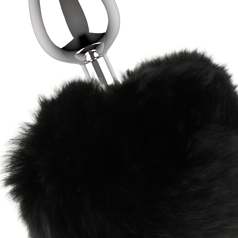 Metal anal plug size L 2.8 x 4.1 cm