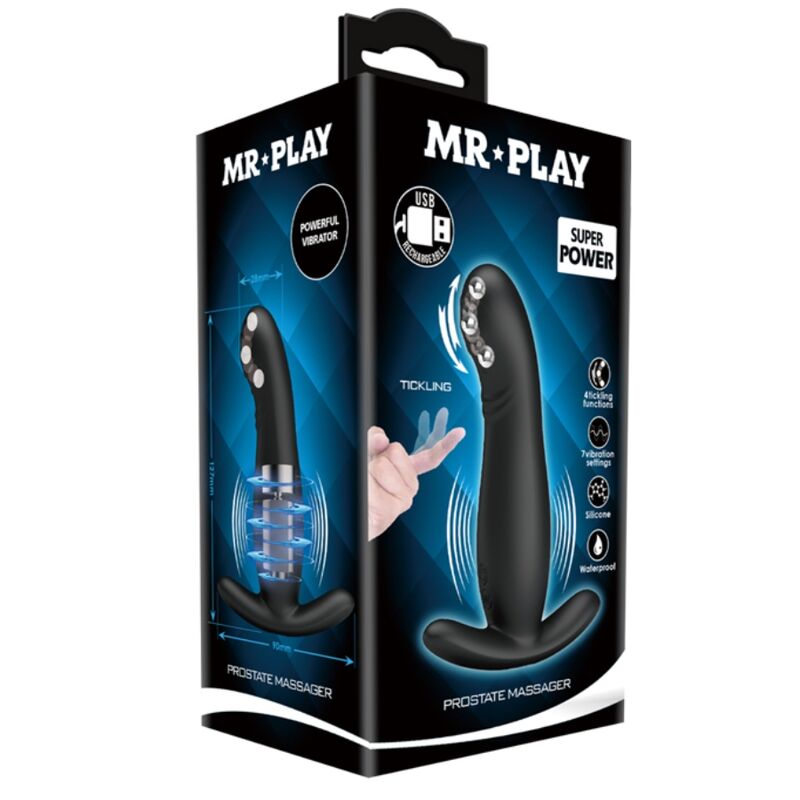Rechargeable Black Prostate Massager