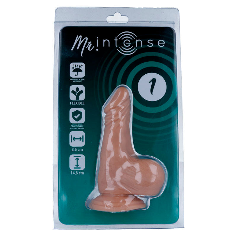 1 realistic penis 14.6 cm -o- 3.5 cm