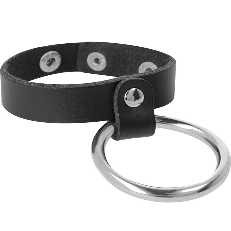 Metal ring for penis and testicles