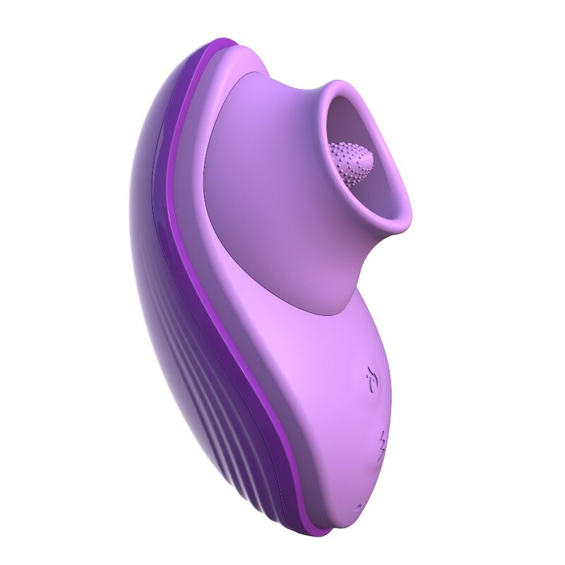 Stimulateur Clitoridien Langue Vibrante Chauffant Her Fun Tongue 7 Modes - Fantasy
