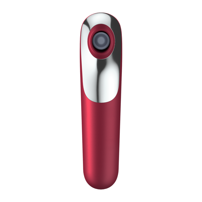 Dual love vibrator and suction with red pulsed air